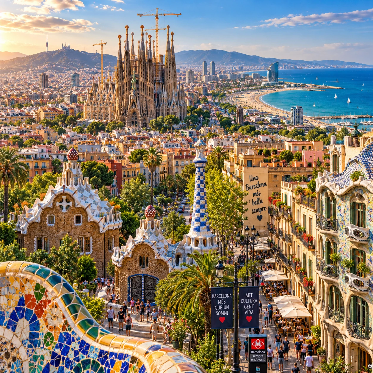 Itinerario de 5 días en Barcelona: arte, playa y barrios